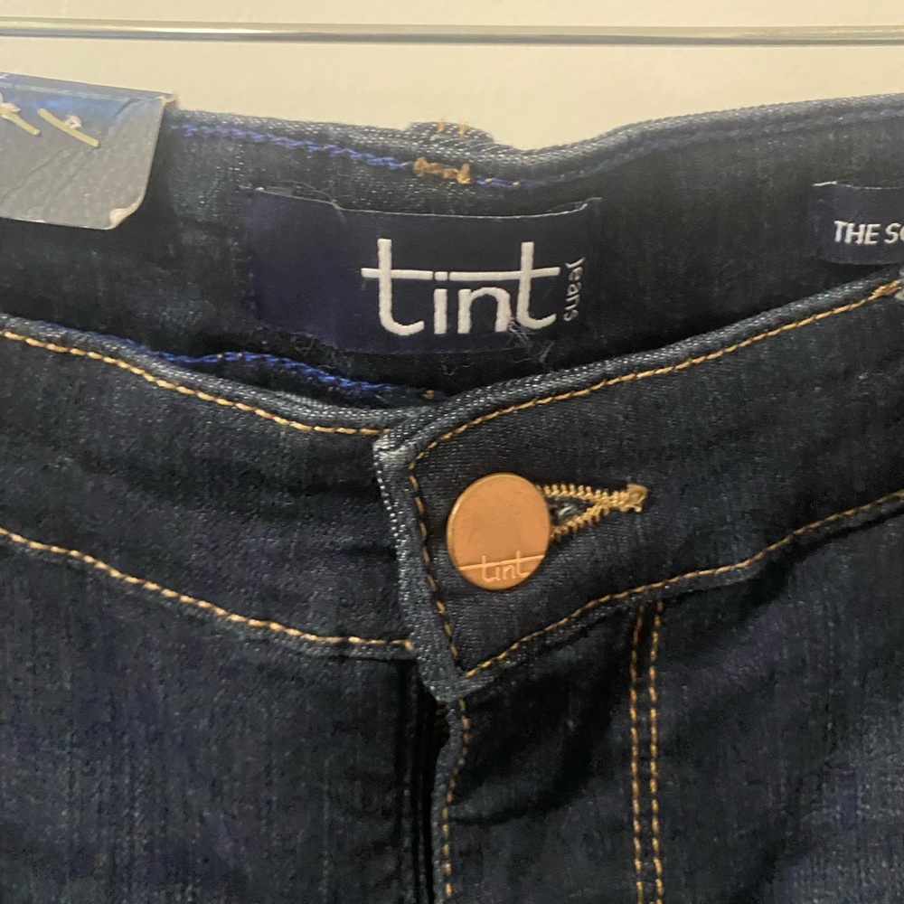 TINT Mid Rise Skinny The Sculptor Denim Jeans Women’s  Sz 10/30 Straight Leg NWT